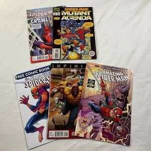The Amazing Spider-Man Free Comic Book Day Infinity Mutant Agenda Lot of 5